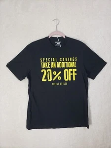 Jordan Craig Legacy Edition Men Shirt Large Black 100% Cotton Short Sleeve Tee - Picture 1 of 16