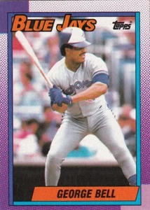1990 Topps - #170 George Bell - Blue Jays - Foto 1 di 2