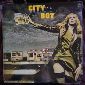 City Boy - Young Men Gone West - Vinyl Record LP 1977 - New, Sealed Cutout - Imagen 1 de 2