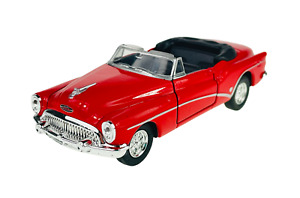 WELLY OLD TIMER 1953 BUICK SKYLARK CABRIO RED 1:34 DIE CAST METAL NEW IN BOX