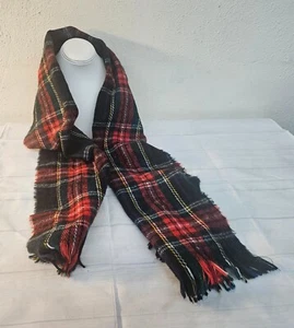 Bufanda de franela para mujer de 12" x 52" con color navideño CÁLIDA - Imagen 1 de 5