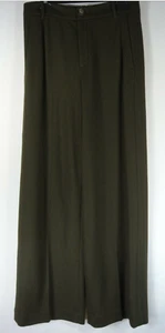 Vince Hose grün weites Bein Wolle Damen Gr. 6 NEU neu mit Etikett N112 - Bild 1 von 3