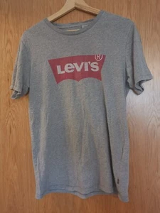 Grey Levi's T-shirt Mens S - Picture 1 of 9