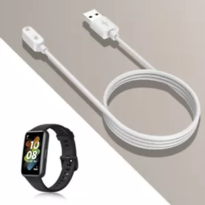 Charging Cable 100cm USB Wrist Watch Charging Cable for Band 8 (White) - Zdjęcie 1 z 10