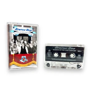 Status Quo : Famous In The Last Century 2000 UK Cassette Tape Album - Foto 1 di 10