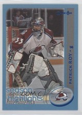 2002-03 Topps O-Pee-Chee Blue /500 Patrick Roy #317 HOF