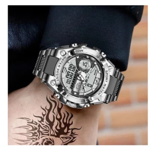 Montre-bracelet numérique à Quartz pour homme, style militaire, L - Imagen 1 de 4