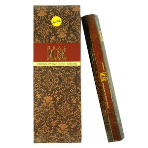 Musk Räucherstäbchen 120 Sticks Moschus Duft Sree Vani Indien Aroma Meditation - Picture 1 of 1
