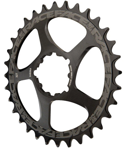 Race Face Single Narrow Wide 1x MTB 3-Bolt Direct Mount Chainring 34t Black - Image 1 of 1
