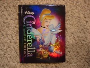 Disney Cinderella Diamond Edition Target w/32 page storybook Blu-Ray & DVD - Picture 1 of 6
