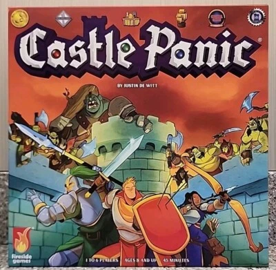 Castle Panic Board Game 2nd Edition Defend Together 2023 Fireside Complete - Image 1 of 4