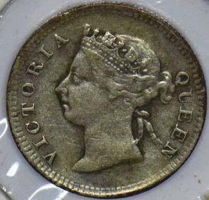 Straits Settlements 1899 Queen Victoria 5 Cents 291136 combine shipping - Picture 1 of 2