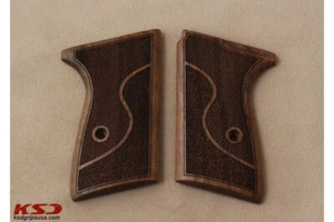 KSD Brand Walther PP GERMANY Compatible Walnut Grips - Picture 1 of 1
