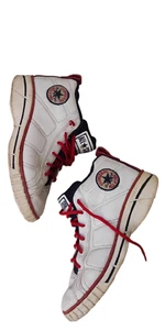 Tenis De Colección Converse React All Star Chuck Taylor Hecho por el Hombre Material Cuero Talla 7 - Imagen 1 de 23