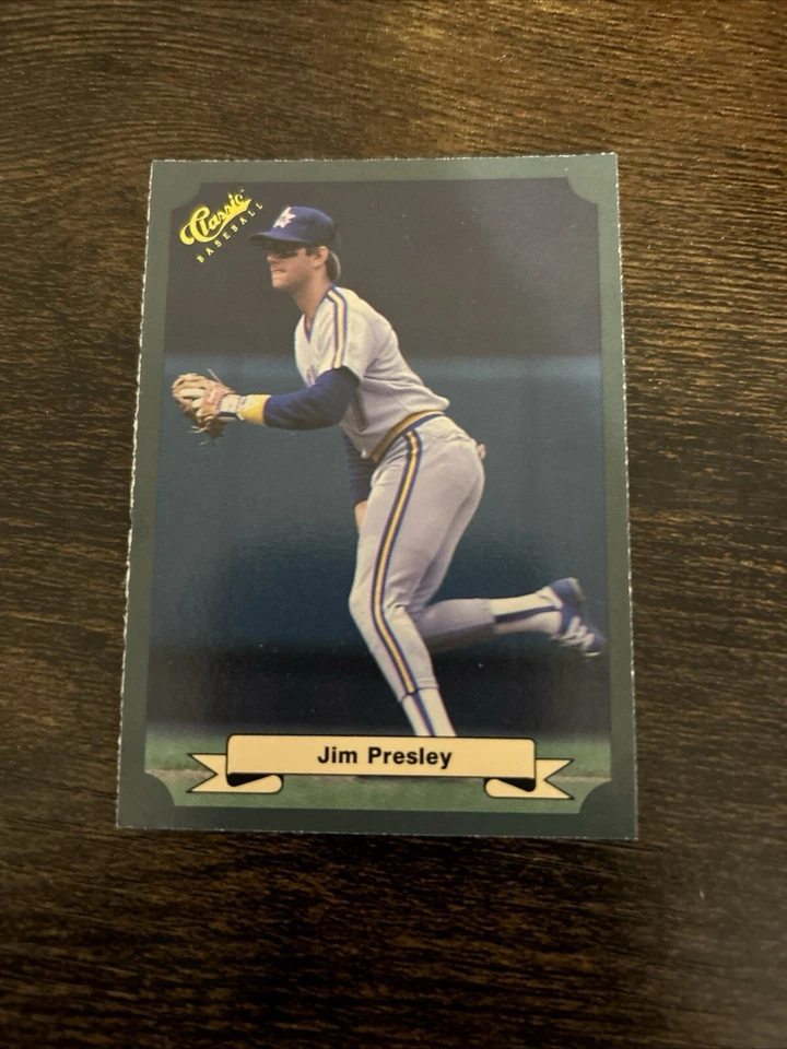 1987 Classic Green #48 Jim Presley Seattle Mariners - Image 1 of 4