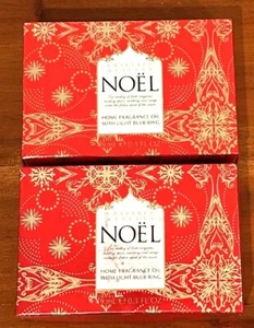 Lot 2 Crabtree & Evelyn NOEL Evergreen Home Fragrance Oil with Light Bulb Ring - Picture 1 of 1