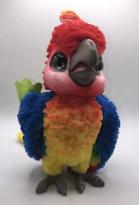 FurReal Rock-A-Too шоу птица интерактивный плюшевый мех реальный попугай радуга игрушка - Изображение 1 из 4