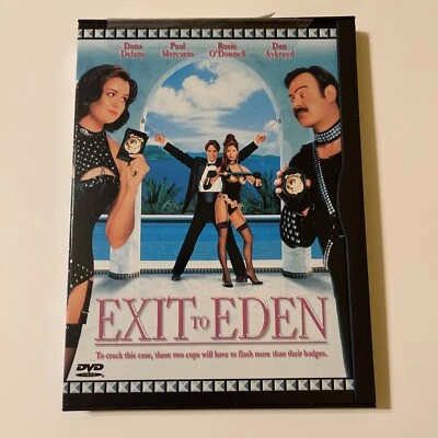 Exit to Eden DVD Dana Delany Dan Aykroyd Rare OOP Rosie O'Donnell Iman Comedy - Image 1 of 4