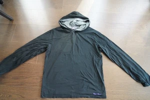 Ralph Lauren Purple Label Navy Jersey Knit Hoodie - Picture 1 of 3