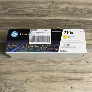 Genuine HP LaserJet 210X High Yield Toner Cartridge In Yellow W2102X - Photo 1/4
