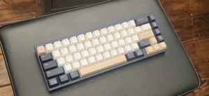 Neo65 Keyboard with Osume tsukimi keycaps and WS Silent Linear Switches - Picture 1 of 7
