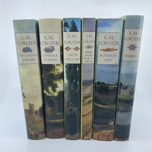 E. M. Forster 6 Book Collection Book of the Month Club 1995 Hardcover w/ DJs - Foto 1 di 7