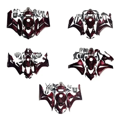 Carenado de fibra de carbono forjado rojo inyección FK apto para Honda 2004-2022 CBR 1000RR Foto 1 de 4