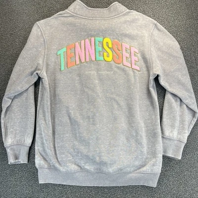 Simply Southern Women's 1/4 Zip Sweatshirt Size XL South Carolina Gray NWT - Image 1 of 4