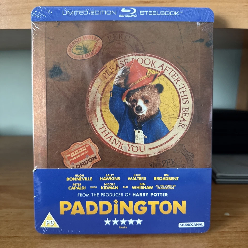 Paddington Limited Edition Blu-ray (UK) Steelbook *New & Sealed* - Image 1 of 2