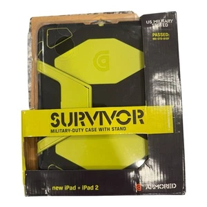 Survivor 3./4. Gen und iPad 2 Military Duty Case mit Ständer - Bild 1 von 3