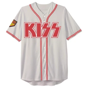 Kiss Dynasty 1979 Tour Anniversary Baseball Jersey Shirt  2XL SEALED B9 - Picture 1 of 3