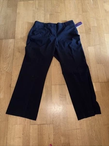 BNWT Ladies Black Trousers Size 18 Straight - Picture 1 of 3