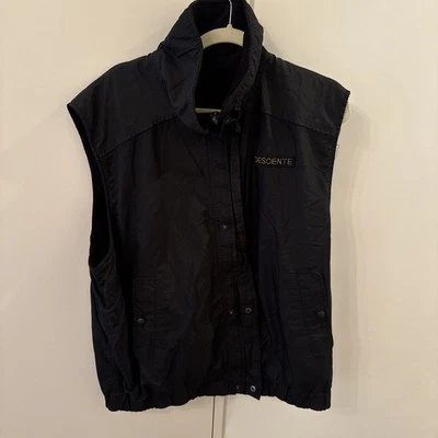 Descente Men's Vintage Ski Full Zip Vest Black Size L Great Condition - Image 1 of 4