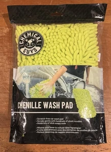 Chemical Guys - Chenille Microfiber Premium Scratch-Free Wash Pad, Green - Picture 1 of 1