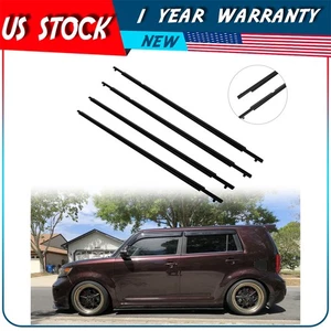 Para 2008-2015 Scion xB Base Wagon 4x Ventana Puerta Sello Cinturón Moldura Resistente para el clima - Imagen 1 de 8