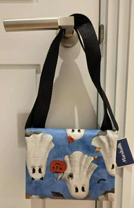NWT Marshalls - Halloween White Ghosts - Large Reusable Shopping Tote Eco Bag - Picture 1 of 4