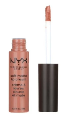 NYX 专业化妆柔软哑光唇膏,液体唇膏,阿布扎比 0.8 盎司 — 第 1/4 张图片