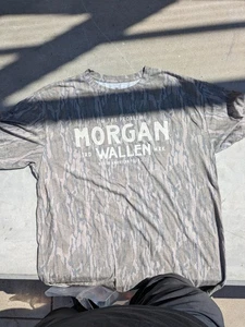 Morgan Wallen - I’m The Problem Tour 2025 Official Merch Mossy Oak Camo Shirt L - Picture 1 of 2