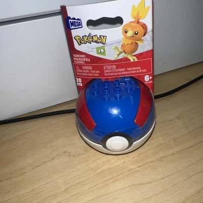 MEGA Construx Pokemon Torchic Poke Ball (Series 19) (HTH80) (NISB) - Image 1 of 3