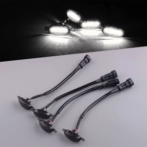 LED Front Grille Running Lights Fit For Toyota RAV4 2019-2021 JT - Picture 1 of 8