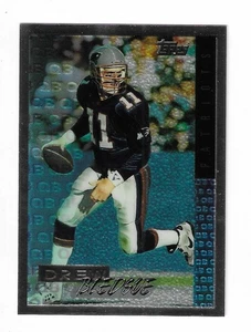 1995 Topps Football Mystery Finest Drew Bledsoe Insert Card - Bild 1 von 2