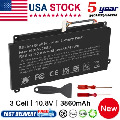 PA5208U-1BRS Battery for Toshiba Satellite P55W-C5314 P55W-C5316 Chromebook CB35 - Image 1 of 4