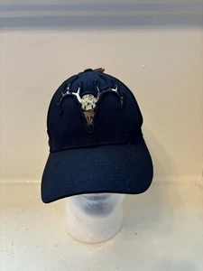 Field & Stream Black Deer Hat Cap, Elastic Head Band for Size Large/XL - Picture 1 of 6