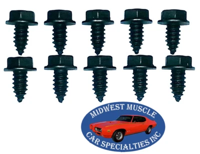 Rejilla guardabarros carrocería Ford correcta de fábrica 5/16-12 pernos con punto roscado 10 piezas S Foto 1 de 4