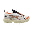 Fila Boveasorus X Disruptor Men's Shoes Fila Cream-Black-Sho Orange 1Rm00726-205