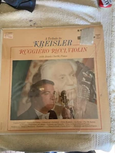 A Tribute To Kreisler Ruggiero Ricci Lp Record Album Vinyl 33 Vintage - Bild 1 von 5