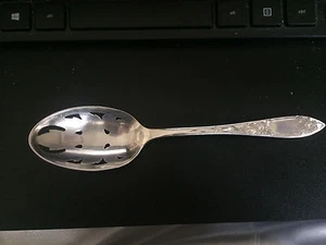 Lady Claire Stieff Serving Spoon 7 3/4  Sterling Silver - Picture 1 of 1