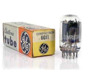 ONE 6G11 GE NOS  Tube Röhre Lampe TSF Valvola Valvula Valve 진공관 真空管 电子管 - Picture 1 of 2