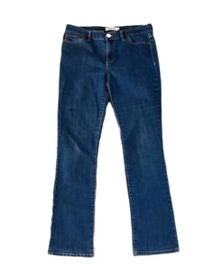 Sportscraft Simone Jeans Size 12 Cotton Blend Quality Straight Leg - Picture 1 of 8