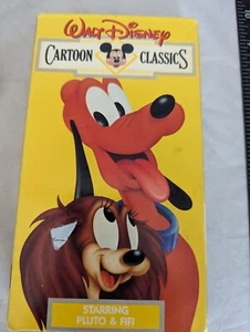 VTG Walt Disney Pluto & Fifi Cartoon Classics VHS Volume 10 Home Video 580 Gift - Bild 1 von 10